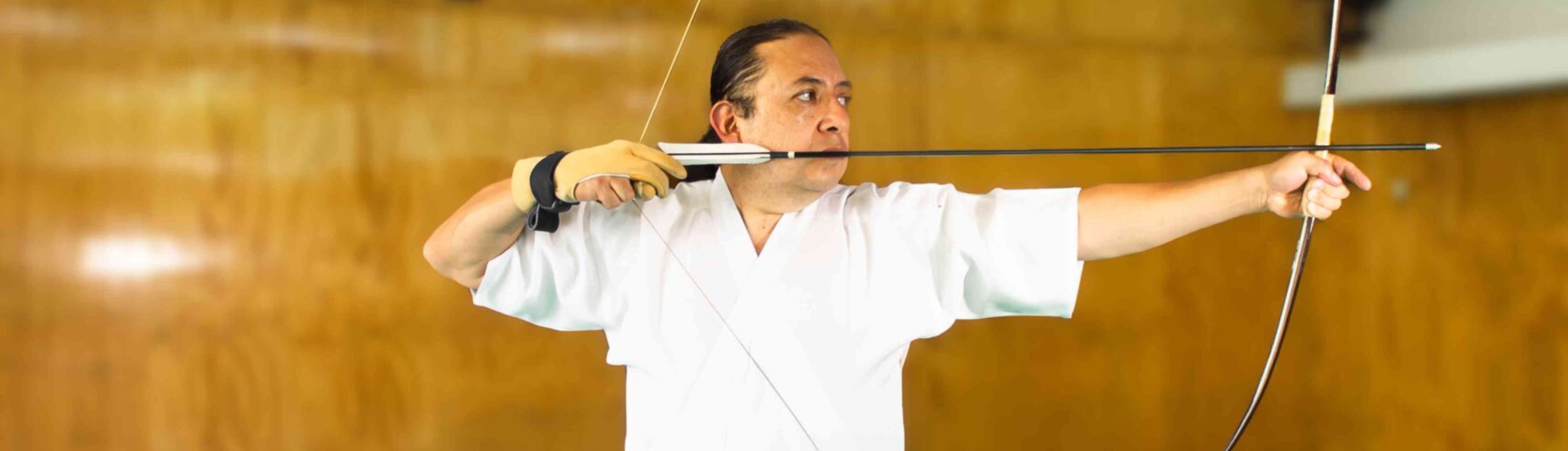 Clases de kyudo en la Ciudad de México